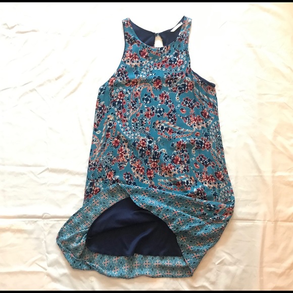 🌊🎍Lined printed shift dress - Picture 2 of 6